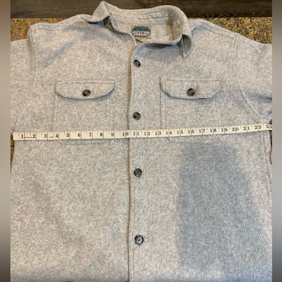 Vintage gray Shacket long sleeve size medium - Picture 9 of 9